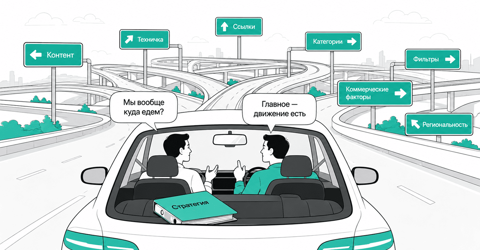 Стратегия продвижения сайта при работе с подрядчиком